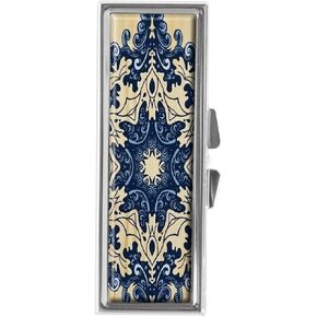 Dragonfly Vintage Pill Box for Purse or Pocket Pill Case Decorative Boxes Gift Box Pill Organizer for Travel Pill Box