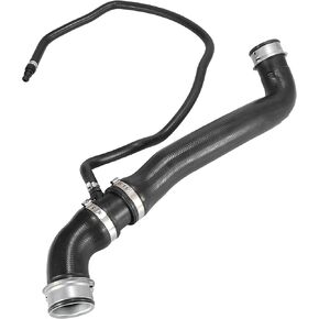 X AUTOHAUX Car Upper Radiator Coolant Hose Water Pump Cooling Pipe 2125011382 for Mercedes-Benz E350 2010-2011