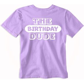 The Birthday Dude - Toddler Outfits - Funny Boy Birthday Party Tee Clothes Cute T Shirt Kids