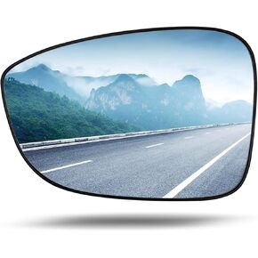 Driver Side Mirror Fit for Honda Accord 2018-2022, Power Heated Left Side Rear View Mirror Glass Replace 76203-TVA-A21 with Portable Disassembly Tools
