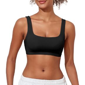 Women Wireless Scoop Bralettes Seamless Unlined Soft Everyday Bra Comfortable No Underwire Bras