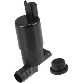 Windshield Washer Motor Pump Fit for Nissan Titan - Pack of 1 Pcs Black Item Replacement
