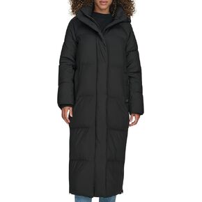 Levi's Women's Cloud Puff Hooded Extra Long Puffer Jacket