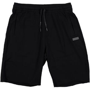 Ethika Mens Raw Edge Sweat Short | Imperial -Black-
