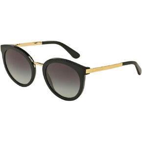 Dolce & Gabbana DG4268 Round Sunglasses For Women + BUNDLE with Designer iWear Eyewear Kit