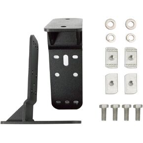 Rhino Rack Universal Awning Bracket Kit - Channel Awning Mount, fits Most awnings Including The Sunseeker Range | 31111, Black, Suitable for up to 2.5m Awnings