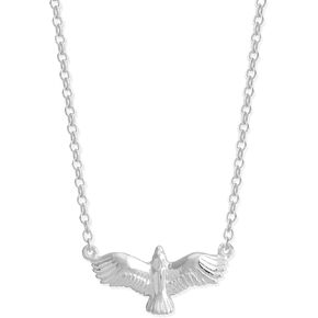 Boma Jewelry Sterling Silver Bird Necklace, 18 Inches