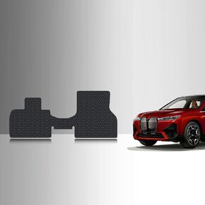 TOUGHPRO Cargo/Trunk Mat Accessories for BMW iX All Weather Heavy Duty (Made in USA) Black Rubber 2022 2023 2024 2025