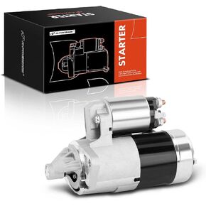 A-Premium Starter Motor Compatible with Chevrolet Tracker 89-02 & Geo Tracker 89-97 & GMC Tracker 89-91 & Suzuki Vitara 99-02, X-90 96-98, 12V 2.2KW 13 Teeth Clockwise, Replace# SMT0080, LRS02097