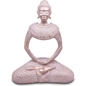 7.8" Bronze Buddha Statues: Exquisite Craftsmanship, Spiritual Support, and Cultural Symbolism for Home Decor, Yoga, Healing, Blessings, Meditation, Serenity, Prayer, Peace and Harmony