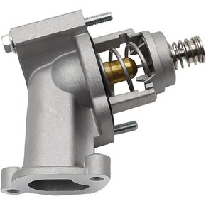 Engine Coolant Thermostat and Housing Assembly, Replacement for Cadillac CT5 20-22 CTS 16-19, Replacement for Chevrolet Camaro 16-22, Replacement for GMC Canyon 17-22, 15-81889,12678784