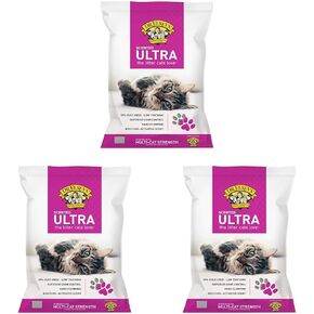 فضلات القطط المتكتلة المميزة من دكتور إلسي | معطرة للغاية | خالي من الغبار بنسبة 99.9%، وتتبع منخفض، وتكتل قوي، وتحكم فائق في الرائحة، ومكونات طبيعية ورائحة منشطة بالرطوبة in Kuwait