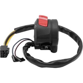 M MATI Handlebar Right Control Switch Start Kill Stop Button for Suzuki GSXR600 GSX-R600 GSXR750 GSX-R750 2006-2007 37200-01H30