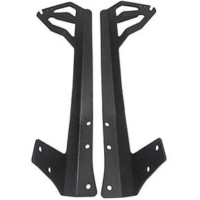 Willpower 52 inch LED Light Bar Upper Windshield Mounting Bracket for 2007-2017 Jeep Wrangler JK 4WD, Wrangler Unlimited JK 4WD/2WD