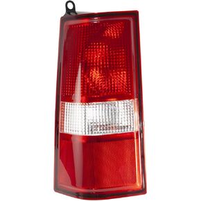 RLB-HILON Left Side Rear Tail Light Assembly Compatible with Chevy Express 1500 2003 to 2014, for Chevrolet Express 2500 3500 2003 to 2023, for GMC Savana 2003 to 2023 Year