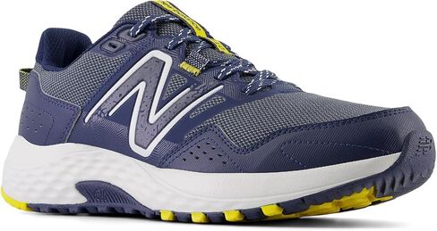 New Balance Men's 410v8 Trail Running Shoe, Nb Navy/Arctic Grey/Nb Navy, 8.5 in Saudi Arabia