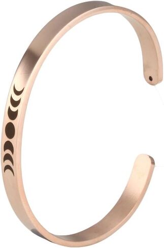 Meiligo Fashion Alloy Moon Phases Astrology Bracelet Pendant Triple Goddess Jewelry in Kuwait