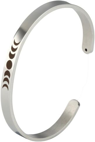 Meiligo Fashion Alloy Moon Phases Astrology Bracelet Pendant Triple Goddess Jewelry in Kuwait