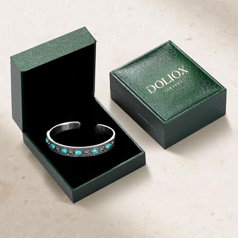 الأمريكيين الأصليين حقيقية الفيروز سوار الكفة للنساء 925 فضة بوهو الطبيعية الأحجار الكريمة الإسورة مجوهرات قابل للتعديل 6.5 7 7.5 بوصة in Kuwait