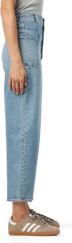 Joe's Women's The Pheobe Patch Pocket Barrel Leg Jean in Saudi Arabia
