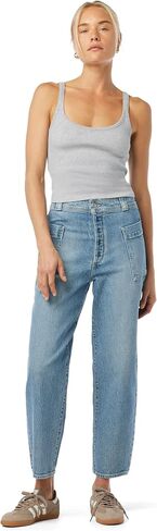 Joe's Women's The Pheobe Patch Pocket Barrel Leg Jean in Saudi Arabia