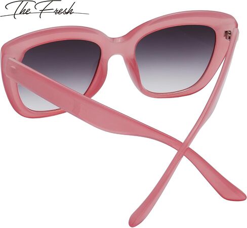 The Fresh Retro Nude Cateye Sunglasses for Women Vintage Trendy Shades in Kuwait