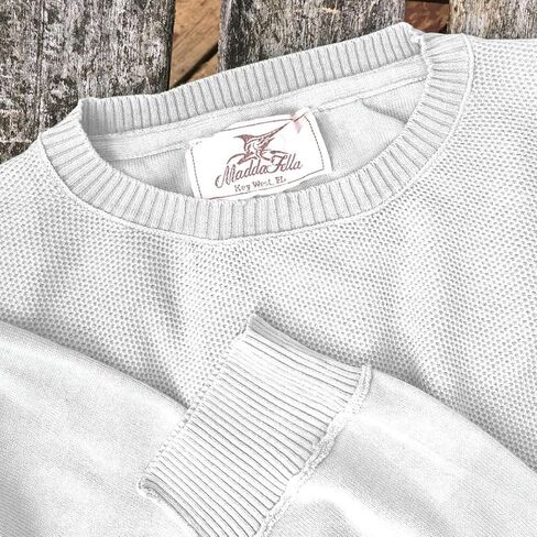 Madda Fella Mens Channel Marker Crewneck Sweater in Saudi Arabia