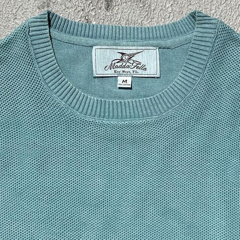 Madda Fella Mens Channel Marker Crewneck Sweater in Saudi Arabia