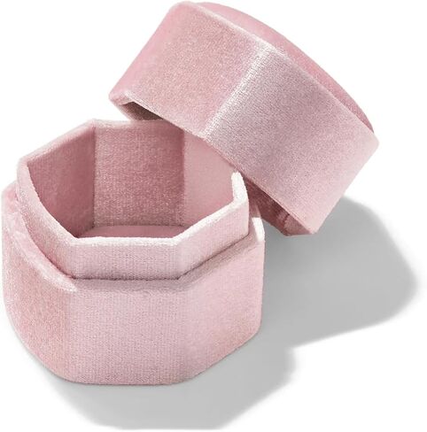 Kendra Scott Davis Small Case, Light Pink Velvet in Saudi Arabia