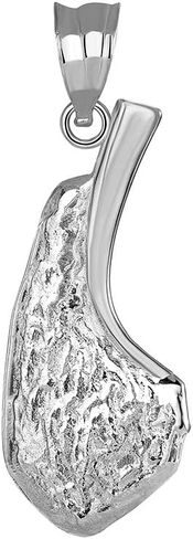 Meat Jewelry 925 Sterling Silver Lamb Chop Charm Pendant in Saudi Arabia