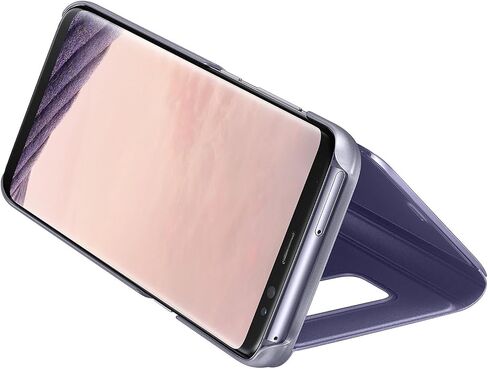 Samsung Galaxy S8 ONLY S-View Flip Cover with Kickstand, Orchid Grey in Saudi Arabia