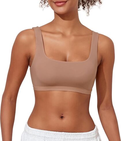 Women Wireless Scoop Bralettes Seamless Unlined Soft Everyday Bra Comfortable No Underwire Bras in Saudi Arabia