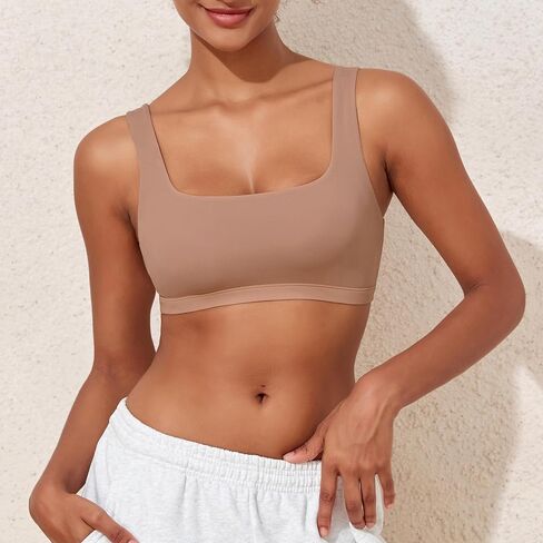 Women Wireless Scoop Bralettes Seamless Unlined Soft Everyday Bra Comfortable No Underwire Bras in Saudi Arabia