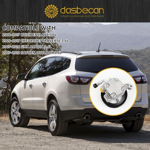 Dasbecan 20-2403 Power Steering Pump Replacement Compatible with 2008-2017 Buick Enclave 2009-2017 Chevy Traverse 2007-2016 GMC Acadia 2007-2010 Saturn Outlook 3.6L V6 Replaces# 12589753 in Saudi Arabia