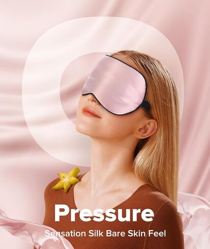 LC-dolida Sleep Headphones, Sleep Mask Bluetooth Wireless Music Eye Mask, Sleeping Headphones for Side Sleepers Sleep Mask with Bluetooth Headphones Ultra-Thin Stereo Speakers Perfect for Sleeping in Kuwait