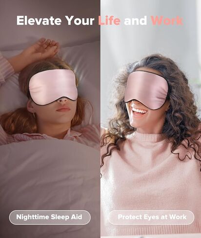 LC-dolida Sleep Headphones, Sleep Mask Bluetooth Wireless Music Eye Mask, Sleeping Headphones for Side Sleepers Sleep Mask with Bluetooth Headphones Ultra-Thin Stereo Speakers Perfect for Sleeping in Kuwait