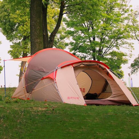 Family Tent for Camping, 3-4 Person Tent Camping Tent Portable for Outdoor Excursion Camping Beach in Saudi Arabia