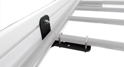 Rhino Rack Universal Awning Bracket Kit - Channel Awning Mount, fits Most awnings Including The Sunseeker Range | 31111, Black, Suitable for up to 2.5m Awnings in Saudi Arabia