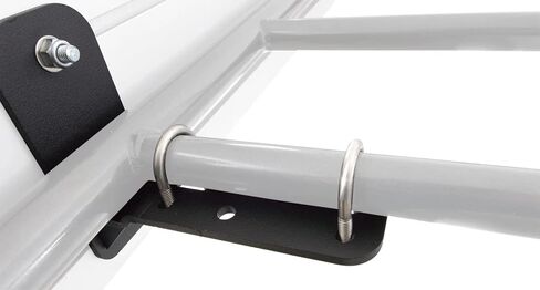 Rhino Rack Universal Awning Bracket Kit - Channel Awning Mount, fits Most awnings Including The Sunseeker Range | 31111, Black, Suitable for up to 2.5m Awnings in Saudi Arabia