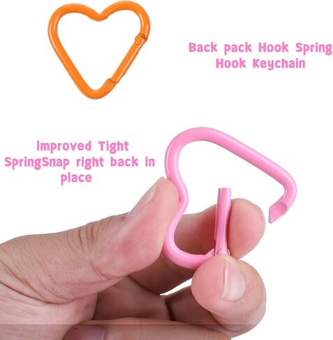 6Pack Multicolor Cat Shape Carabiners Hook Clips Camping Accessories,Versatile Aluminum Key Holder for Outdoor Travel and Daily Use in Kuwait