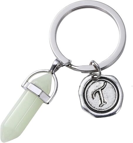 Letter Keychain, Glow in the Dark BFF Keychains for Women Friends Family Coworker Keyring for Purse Bag Accessories in Saudi Arabia