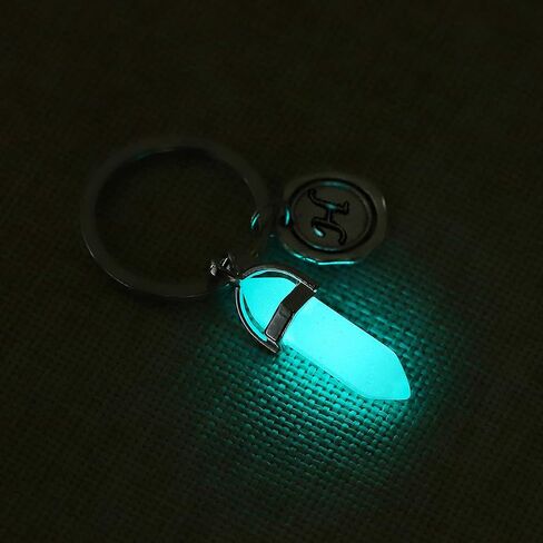 Letter Keychain, Glow in the Dark BFF Keychains for Women Friends Family Coworker Keyring for Purse Bag Accessories in Saudi Arabia