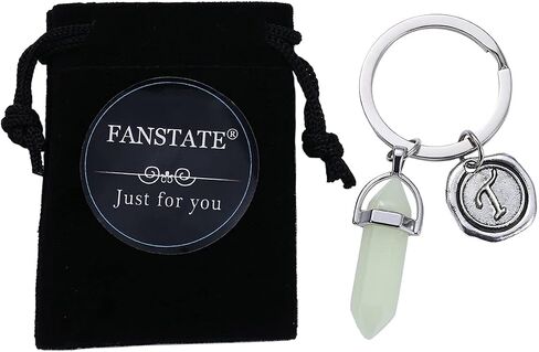 Letter Keychain, Glow in the Dark BFF Keychains for Women Friends Family Coworker Keyring for Purse Bag Accessories in Saudi Arabia