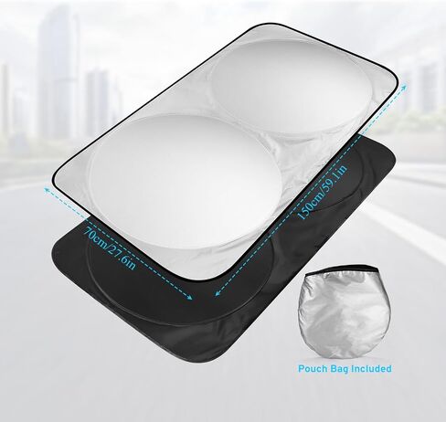 Car Windshield Sun Shade Sunshade Compatible with Toyota 4Runner 4-Runner SR5 TRD PRO Off Road Sport Trail Limited 2025 2024 2023 2022-2010 Accessories, Car Front Window Sun Shield in Saudi Arabia