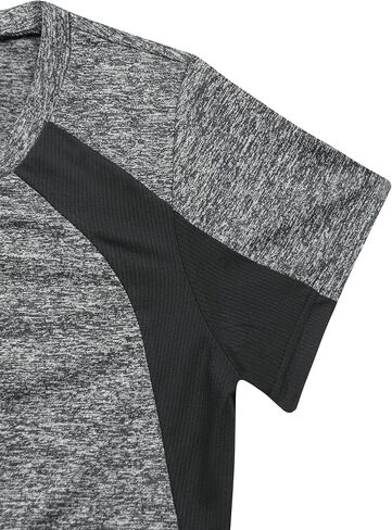 قميص يوجا رياضي بأكمام قصيرة ورقبة مستديرة للنساء in Kuwait