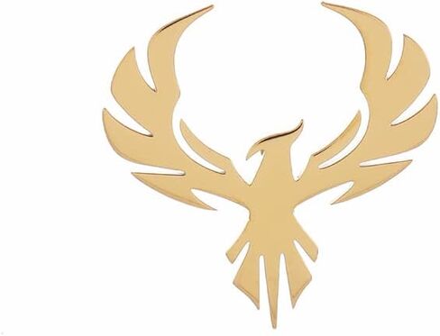 Stainless Steel Delicate Hollow Phoenix Lapel Pin For Men Phoenix Wings Tattoo Men Buckle Brooch in Saudi Arabia
