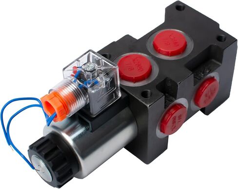 Hydraulic Solenoid Diverter Valve, 13GPM DC24V SAE Ports Hydraulic Solenoid Selector, MAX Pressure 200 Bar in Saudi Arabia
