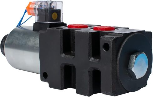 Hydraulic Solenoid Diverter Valve, 13GPM DC24V SAE Ports Hydraulic Solenoid Selector, MAX Pressure 200 Bar in Saudi Arabia