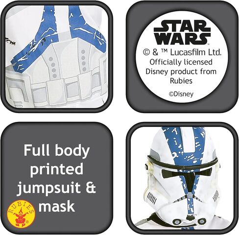 Rubie's Star Wars Child's Clone Trooper Costume, Medium in Saudi Arabia