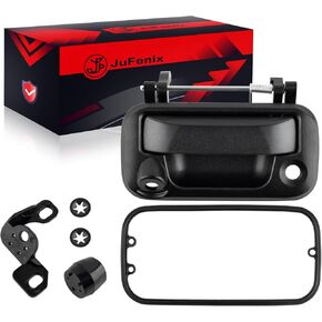 Tailgate Handle,w/Camera Hole, Compatible with 2004-2016 Ford F150 F250 F350 F450 F550 Super Duty,Replaces 8L3Z-9943400-AC, 81076,Black